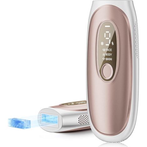 Épilateur Lumière Pulsée IPL avec Technologie de Refroidissement Saphir, 9 Niveaux d'énergie, Astuces Intelligentes Pour le Corps/bikini/visage - Flashs Illimités (1/5)
