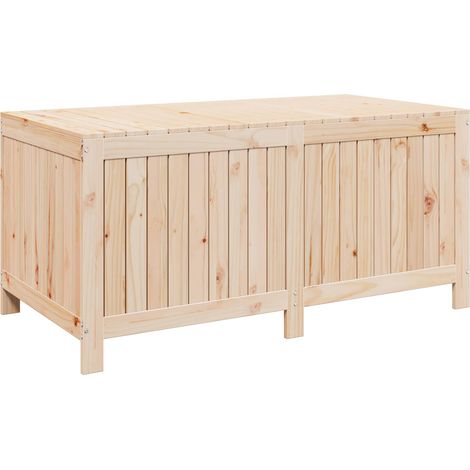 Garden Storage Box 359 L Solid Pine Wood 146.5 x 68 x 63 cm vidaXL (1/5)