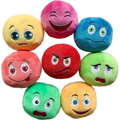 Jouets pour chiens, balles en peluche douces à mâcher, jouet couineur pour animaux de compagnie (1/5)