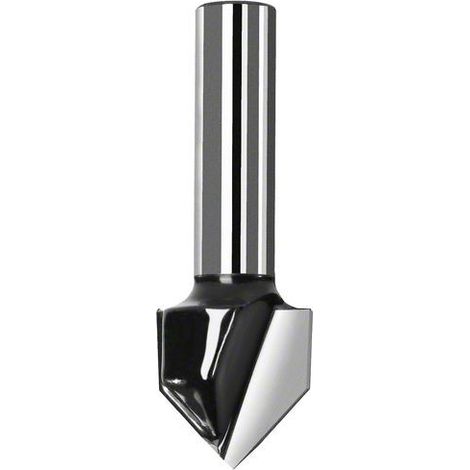 2608628407 - Bit per scanalature a V, 8 mm, D1 16 mm, L 16 mm, G 45 mm, 90 gradi 8 mm, D1 16 mm, L 16 mm, G 45 mm, 90 gr