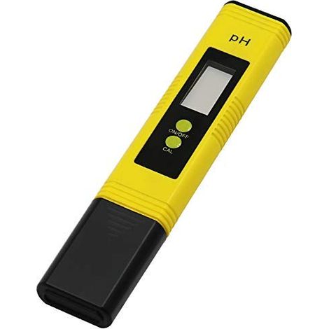 Medidor de pH digital tipo bolígrafo, comprobador de calidad del agua digital LCD portátil, medidor de pH, comprobador de pH para acuarios (1/5)