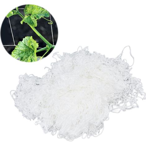 Filet de treillis robuste pour plantes de jardin 1,6710 m, filet en polyester, corde élastique, filet de plantation, filet grimpant pour jardin, filet pour vigne. (1/5)