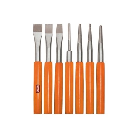 Cacciaspine/Scalpelli/Bulini cromo vanadio set 7 pz Valex - 1463144