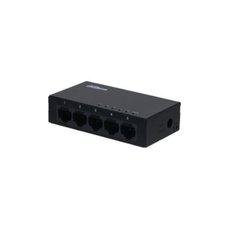 Dahua Switch 5 porte Gigabit Ethernet RJ45 10/100/1000Mbps - PFS3005-5GT-V2