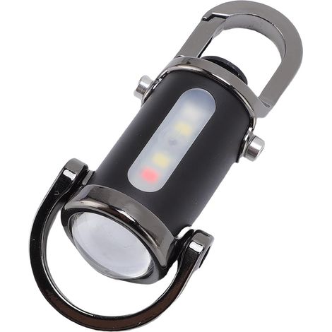 Mini Lampe de Poche Porte-clés, Torche LED de Poche Rechargeable, Lumière étanche à la Pluie 1200LM pour le Camping et l'extérieur (1/5)
