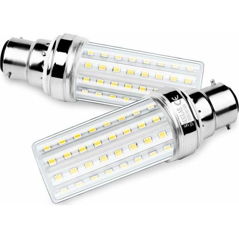 Ampoules de Maïs LED 20W, Équivalent 150W Ampoule Incandescente, 2300LM, 3000K Blanc Chaud, Ampoules à B22 Baïonnette, 3 Pièces (1/4)