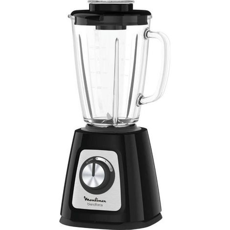 MOULINEX LM430810 Blender Blendforce - Verre - Noir