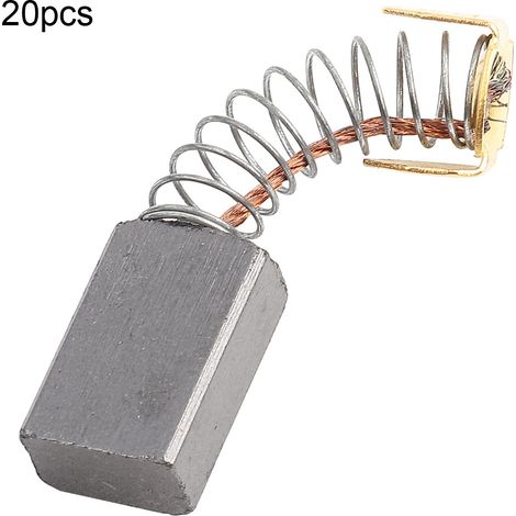 20 balais de charbon conducteurs remplaçables pour moteurs électriques 101 61015 mm (1/5)