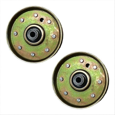 Roulements de poulie de renvoi (2 pièces) 532173437 pour tracteur tondeuse LT1000 LT2000 avec plateau de coupe de 42 pouces (107 cm) 165888 532131494 (1/5)