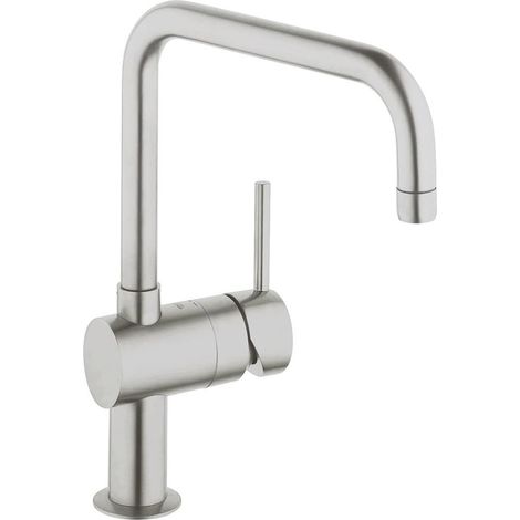 GROHE Minta Einhand-Spültischarmatur, Ausladung 223mm, U-Auslauf, (1/4)