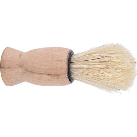 Brocha de afeitar para hombre con mango de madera, herramienta para el cuidado facial y de la barba, dispositivo profesional de alta calidad. (1/5)