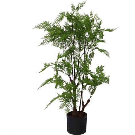 90cm Artificial Natural Moss Base Fern Foliage Plant