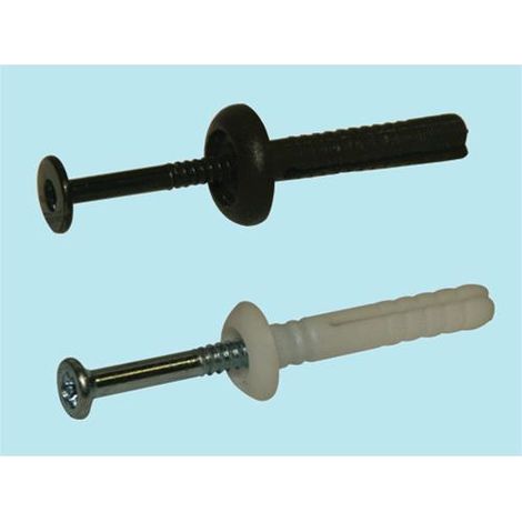 Tasselli a battuta - Bianchi  6x60 - vite zincata bianca Conf. 200 Pz