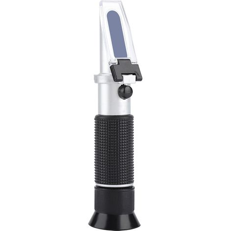 Réfractomètre portable professionnel 020% Brix, appareil de mesure de sucre portatif pour la bière et les jus de fruits. (1/5)