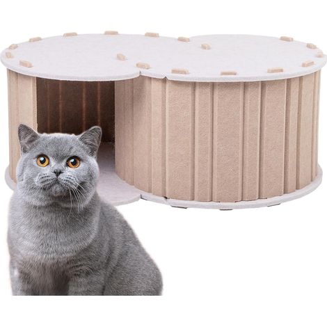 Lit tunnel pour chat Jouet tunnel pour chat Fournitures pour (1/5)