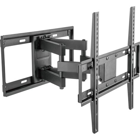 Support Mural TV 40 42 43 48 50 55 60 65 Pouces VESA 200x200 - VESA 400x400 Orientable et Inclinable Fixation Mural télévision pour télé Max 45 Kg (1/5)