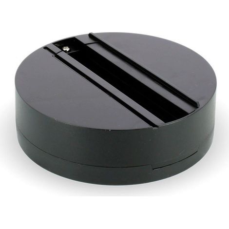 Patère Noire pour rail 3A MIIDEX VISION-EL 82030 (1/3)