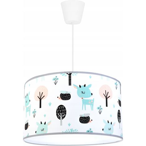 LÁMPARA DE TECHO INFANTIL COLGANTE PANTALLA LED BAMBI (1/5)