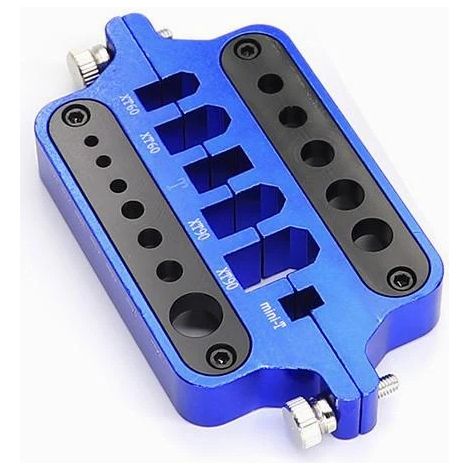 Multifunktionale CNC / XT60 XT90 T PLIGNE BANANA Thermische Lötstation, geeignet für RC Quadcopter, 1 Stück diverse Ersatzteile und Zubehör (blau, Hinweis: nur anwendbar, nicht dieses Markenprodukt)