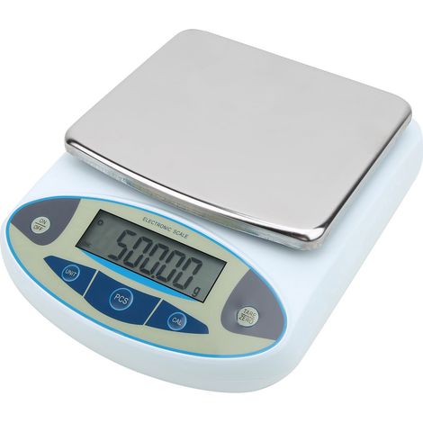 5000 g 0,01 g Digitalwaage Laborwaage Elektronische Waage Schmuckwaage 100–240 V (EU) (1/5)