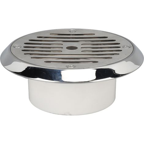 Scarico principale di fondo piscina da 4 pollici, in acciaio inox 304, con uscita di troppo pieno, ingresso acqua e raccordo di scarico per vasche idromassaggio Hot Spring. (1/5)