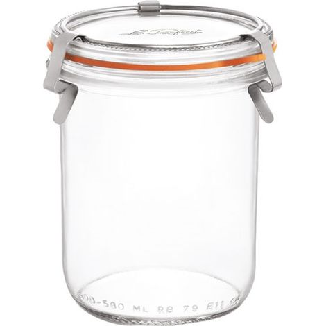 Bocal Le Parfait Bistrot 580ml Conservation Hermétique élégante - Le Parfait (1/5)