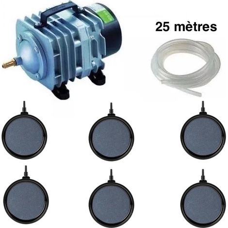 Set Pompe à air Bassin 5000, 4000 Et 7000 6 bulleurs PREMIUM 10 cm
