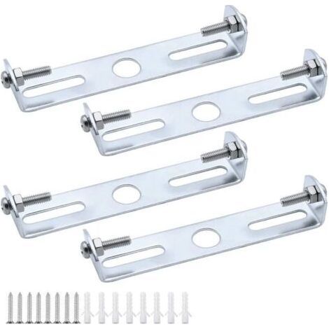 FENOPLASTICA[4 pièces] Support de Fixation pour Plafonnier 105mm Luminaire Suspendu Accessoires Lustre de Plafond Plafonnier Plaque de Base Plaques de Lampe de Plafond Supports de Plaque et Accessoire (1/5)