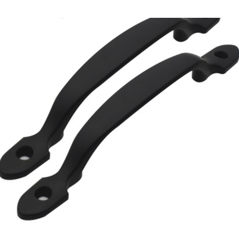 Lot de 2 Poignées de porte, Métal, Entraxe 135 mm, Alliage de zinc, Pour cuisine et armoire (1/5)