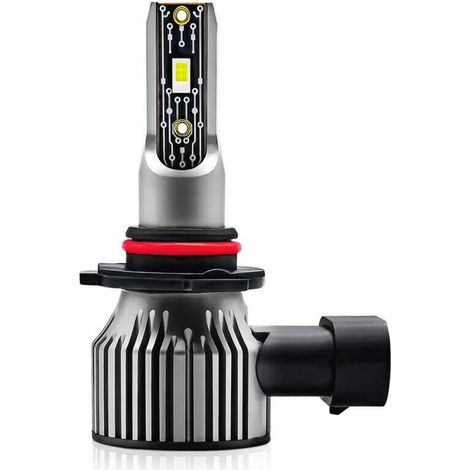 Zoternen Ampoules de phares LED 9005/HB3, étanches IP68, 6 500 K, 120 W, 12 000 lm, phares de voiture lumineux, 2 pièces (1/4)