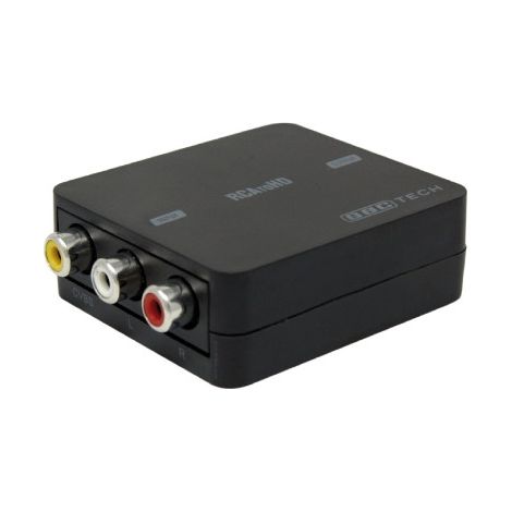GBC Mini Convertitore AV RCA/HDMI Convertitore video attivo 1080 x 720 Pixel