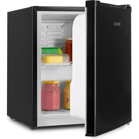 Klarstein – Mini réfrigérateur 40L silencieux – Système à compression – Température homogène – Compartiment porte pour bouteilles – Idéal studio et camping (1/5)
