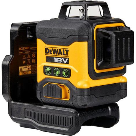 DEWALT Láser Multilínea Verde 3x360° 18V 2Ah - DCLE34031D1-QW