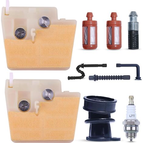 Filtre à Air Bougie d'Allumage Filtre à Huile/Carburant pour STIHL 026 024 MS260 MS240 026 Pro Pièces de Tronçonneuse Remplacer 11211201617 (1/5)