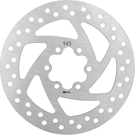140mm/160mm Disque de Frein à Disque pour Trottinette Électrique en Acier Inoxydable avec Plaquettes de Frein 6 (1/5)