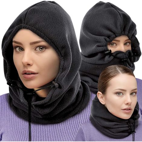 Capucha canadiense de fibra polar