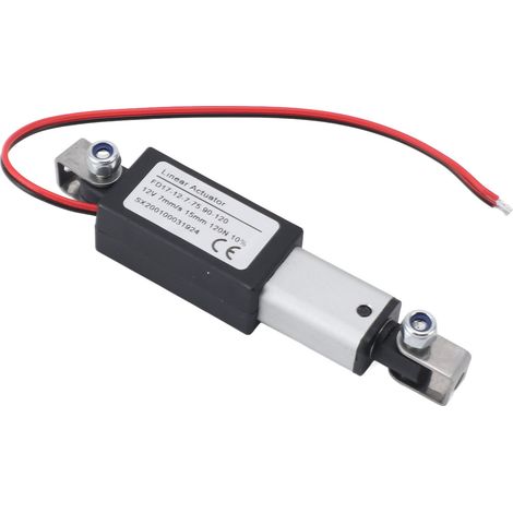 Vérin électrique linéaire 12V course 15mm 120N compact robuste moteur pour canapé fauteuil de massage (1/5)