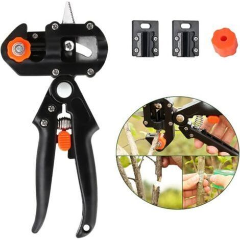 Grafting Scissors, Gardening Grafting Scissors, Grafting Pruner, 2-in-1 Grafting Scissors, Tree Grafting Tool, Professional Grafting Tools (1/5)