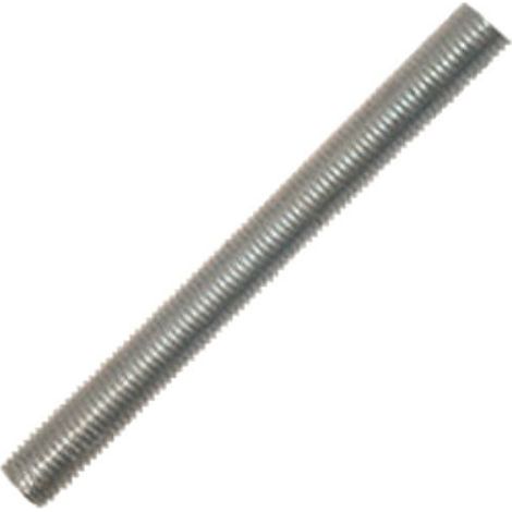France-Tiges Barra Filettata Zincata Acciaio 3 mm 1 Metro Argento
