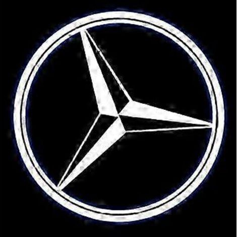 Lot de 2 feux de bienvenue pour Mercedes-Benz Classe E Classe C Classe A Classe B GLC/GLE/GLS (1/5)