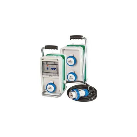 Panneau Portable Eolo ASC Avec Support 3 Prises Industrielles IP67