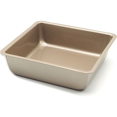 Mini teglia quadrata per torte, teglia da pane da 10 cm, utensili da cucina antiaderenti per la cottura al forno (1/4)