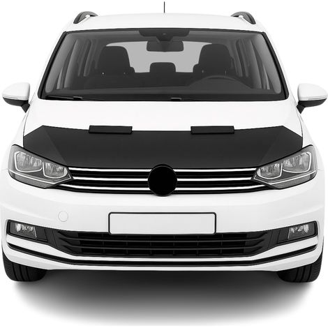 OMAC Protège Capot pour VW Touran 2015-2026 Masque de Voiture Vinyle Noir (1/5)