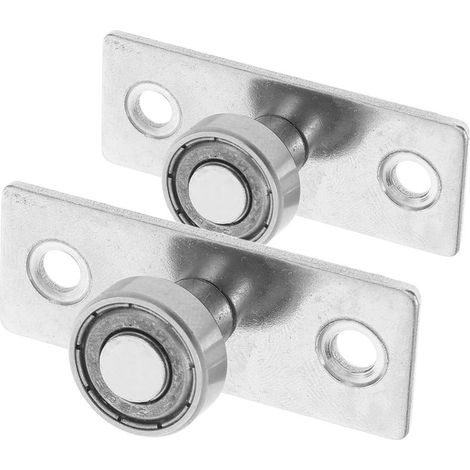 de 2 roulettes pour porte moustiquaire coulissante robustes (1/5)