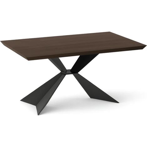 Taurus,  Tavolo allungabile con top impiallacciato Rovere termocotto (90cm X 160/240cm H. 76cm) Made in Italy  Duzzle (1/5)