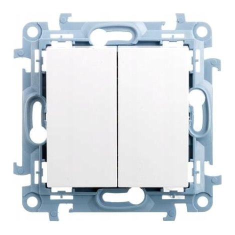 Interruptor doble empotrado Simon 10 CW5.01/11 (1/3)