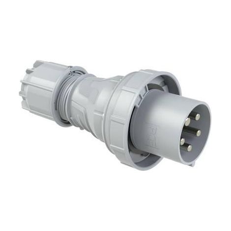 PC Electric Power Twist 045-1 Macho CEE negro 125A IP67