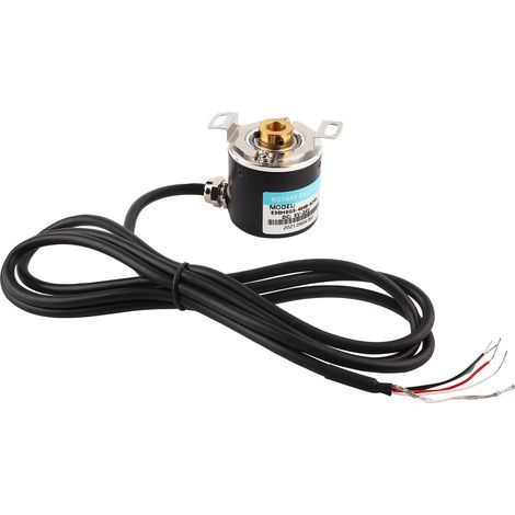 AB Zweiphasen-Hohlwellen-Drehgeber für industrielle Automatisierungskomponenten, 3000–6000 U/min, DC 5–24 V, Modell 400B (1/5)