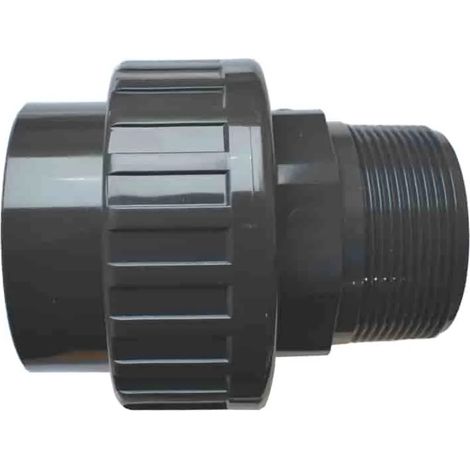 Racores PVC-U 63mm x 2" con Manguito, Conexiones PVC para Tuberías