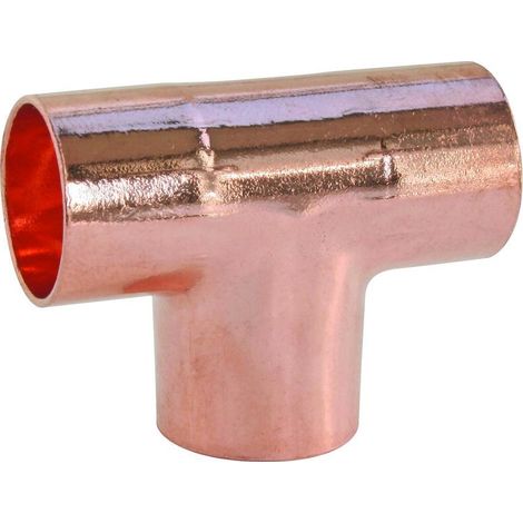 Kupferlötfitting - Gleichschenkliges T-Stück Ø16 - Kupferlötfitting - Gleichschenkliges T-Stück Ø16 - Kupferlötfitting - Gleichschenkliges T-Stück Ø16